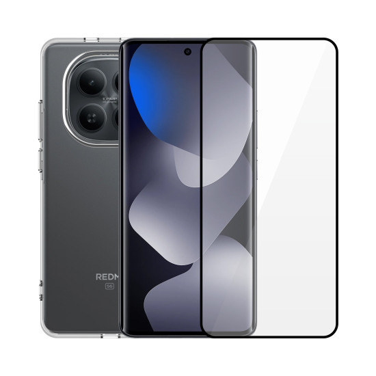Vivid Set TPU Case + Full Face Tempered Glass Redmi Note 15 5G/Poco M8 5G Vivid Set TPU Case + Full Face Tempered Glass Redmi Note 15 5G/Poco M8 5G