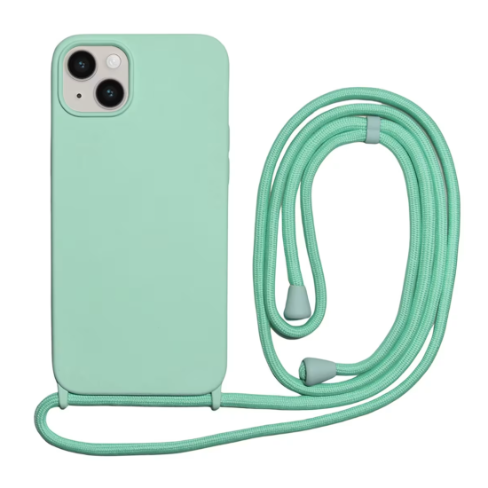Vivid Silicone Cover Lace Apple iPhone 14 Plus Mint