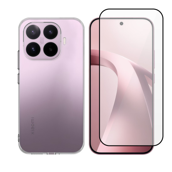 Vivid Set TPU Case + Full Face Tempered Glass Xiaomi 17T Vivid Set TPU Case + Full Face Tempered Glass Xiaomi 17T