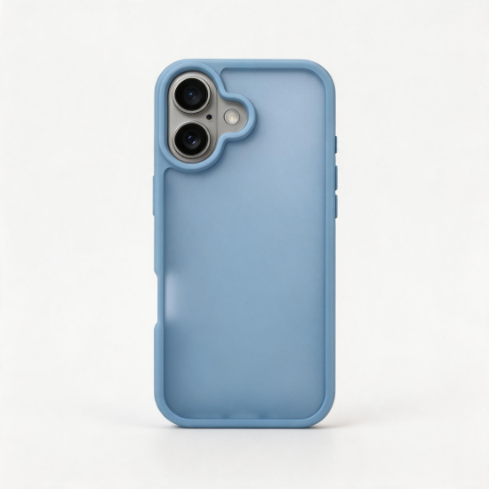Vivid Acrylic Matte Case Apple iPhone 17 Blue Vivid Acrylic Matte Case Apple iPhone 17 Blue