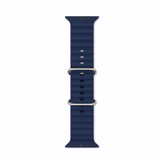 Vivid Watch Strap Silicone WB01 (49/45/44/42mm) Blue