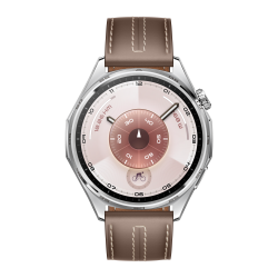 Huawei Watch GT 6 46mm Grey Leather Strap