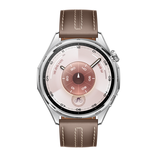 Huawei Watch GT 6 46mm Grey Leather Strap