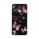 Vivid Silicone Case Redmi Note 13 4G Butterfly Black/Pink Vivid Silicone Case Redmi Note 13 4G Butterfly Black/Pink