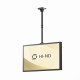 HI-ND Ceiling casing portrait (Samsung QM55C, LG UM5N-E, UH5N-E) Black