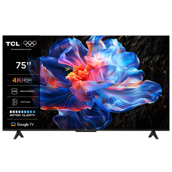 TCL 75P6K 4K UHD 60HZ TV (2025)