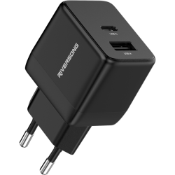 Riversong Travel Adapter PowerKub G20 Pro Dual USB Black