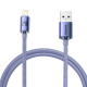 Baseus Crystal Shine Series Cable USB to Lightning 2.4A 1.2m Lilac Baseus Crystal Shine Series Cable USB to Lightning 2.4A 1.2m Lilac