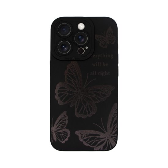 Vivid Silicone Case Apple iPhone 15 Pro Max Butterfly