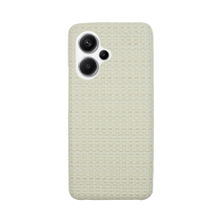 Vivid Woven Pattern Case Redmi 13C Beige