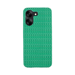 Vivid Woven Pattern Case Redmi 13C Green