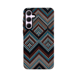Vivid Ethnic Style Case Samsung Galaxy A35 5G Blue/Purple