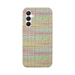 Vivid Woven Pattern Case Samsung Galaxy A35 5G Multicolour