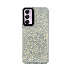 Vivid Glitter Shine Case Samsung Galaxy A05s Silver