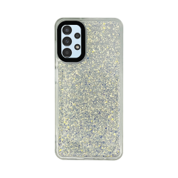 Vivid Glitter Shine Case Samsung Galaxy A13 5G Silver