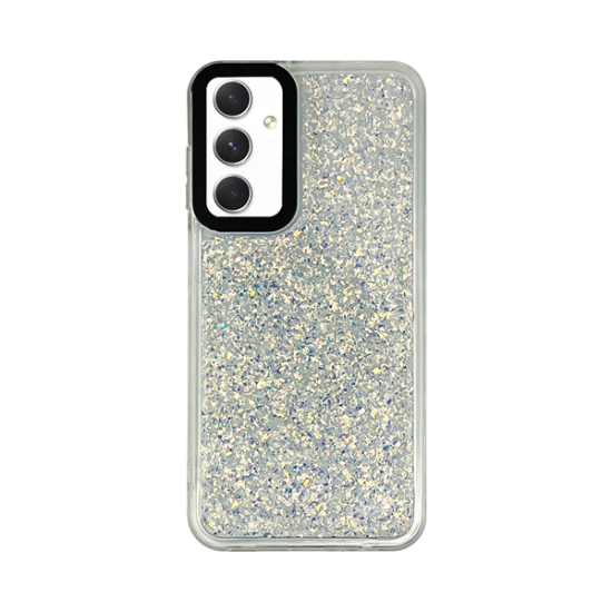 Vivid Glitter Shine Case Samsung Galaxy A54 5G Silver Vivid Glitter Shine Case Samsung Galaxy A54 5G Silver