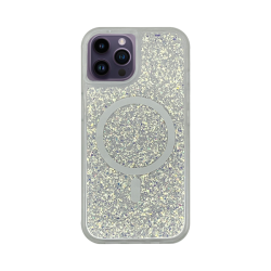 Vivid Magsafe Glitter Shine Case Apple iPhone 11 Pro Silver