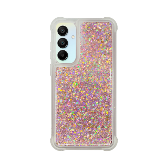 Vivid Liquid Glitter Case Samsung Galaxy A15 4G/5G Rose Gold Vivid Liquid Glitter Case Samsung Galaxy A15 4G/5G Rose Gold