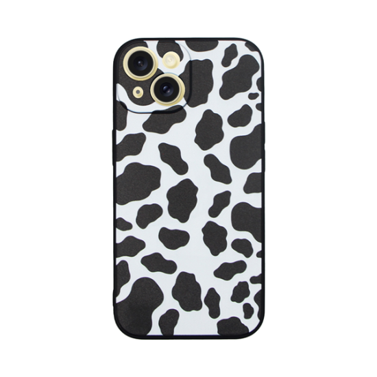 Vivid Silicone Case Apple iPhone 15 Leopard Black Vivid Silicone Case Apple iPhone 15 Leopard Black