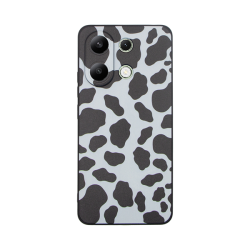 Vivid Silicone Case Redmi Note 13 4G Leopard Black
