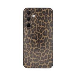 Vivid Silicone Case Samsung Galaxy A35 5G Leopard Yellow