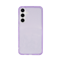 Vivid Silicone Anti-Scratch Glitter Case Samsung Galaxy A15 4G/5G Purple