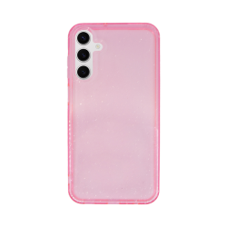 Vivid Silicone Anti-Scratch Glitter Case Samsung Galaxy A55 5G Pink