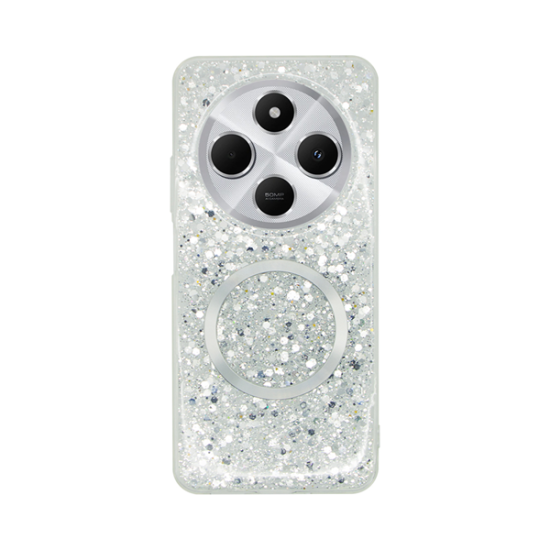 Vivid Magsafe Glitter Case Redmi 14C 4G Silver Vivid Magsafe Glitter Case Redmi 14C 4G Silver