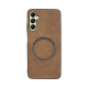 Vivid Magsafe Wooden Pattern Case Samsung Galaxy A05s Brown
