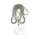 Vivid Crossbody Snake Bone Metal Chain Silver