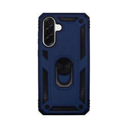 Vivid Ring Rugged Armor Case Samsung Galaxy A36 Blue