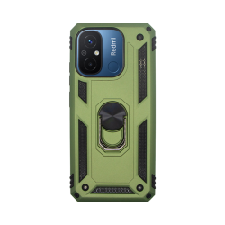 Vivid Ring Rugged Armor Case Xiaomi Redmi 12C Green