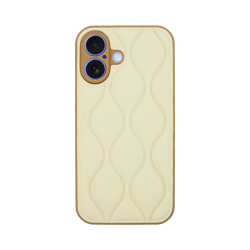 Vivid Wave Shape PU Leather Case Apple iPhone 16