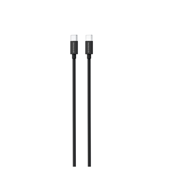 Riversong Cable Type-C to Type-C 3A 60W Lotus 08 1m Black Riversong Cable Type-C to Type-C 3A 60W Lotus 08 1m Black