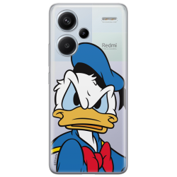Disney Case Redmi Note 13 Pro+ 5G Donald Partial Print Angry Transparent