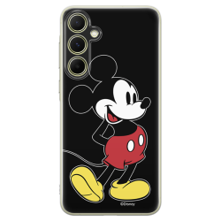 Disney Case Samsung Galaxy A55 5G Mickey Full Print Smiley Black