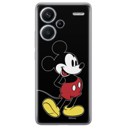 Disney Case Redmi Note 13 Pro+ 5G Mickey Full Print Smiley Black