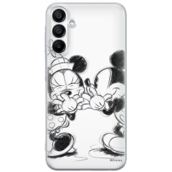 Disney Case Samsung Galaxy A15 4G/5G Mickey and Minnie Full Print Secret White