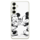 Disney Case Samsung Galaxy A55 5G Mickey and Minnie Full Print Secret White Disney Case Samsung Galaxy A55 5G Mickey and Minnie Full Print Secret White