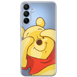 Disney Case Samsung Galaxy A15 4G/5G Winnie the Pooh Partial Print Hiding Transparent