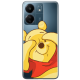 Disney Case Redmi 13C Winnie the Pooh Partial Print Hiding Transparent Disney Case Redmi 13C Winnie the Pooh Partial Print Hiding Transparent