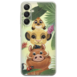 Disney Case Samsung Galaxy A25 5G Lion King Partial Print Friends Transparent