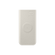 Samsung Fast External Wireless Battery Pack 25W Type C 10.000mAh Beige Samsung Fast External Wireless Battery Pack 25W Type C 10.000mAh Beige