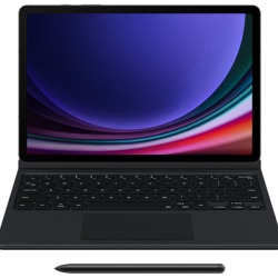 Samsung Book Cover Keyboard Galaxy Tab S9/S9 FE/S10 FE/S10 Lite Black