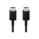 Samsung PD Cable Type C to Type C 3A 1.8m Black Samsung PD Cable Type C to Type C 3A 1.8m Black
