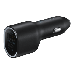 Samsung Car Charger Adaptor USB/Type-C 40W Black