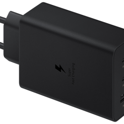 Samsung Fast Travel Charger 65W 2xType C & USB Black / No Cable
