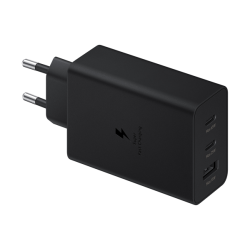 Samsung Fast Travel Charger 65W 2xType C & USB Black / No Cable