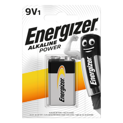 Energizer Battery Alkaline Power 9V