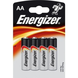 Energizer Battery Alkaline Power AA Pack 4pieces